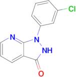 1-(3-Chlorophenyl)-1,2-dihydro-3H-pyrazolo[3,4-b]pyridin-3-one