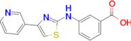 3-((4-(Pyridin-3-yl)thiazol-2-yl)amino)benzoic acid