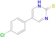 5-(4-chlorophenyl)-1,2-dihydropyrimidine-2-thione