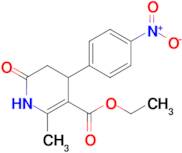 Ethyl 2-methyl-4-(4-nitrophenyl)-6-oxo-1,4,5,6-tetrahydropyridine-3-carboxylate