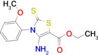 Ethyl 4-amino-3-(2-methoxyphenyl)-2-thioxo-2,3-dihydrothiazole-5-carboxylate