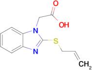 2-(2-(Allylthio)-1H-benzo[d]imidazol-1-yl)acetic acid
