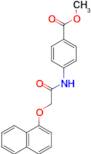 Methyl 4-(2-(naphthalen-1-yloxy)acetamido)benzoate