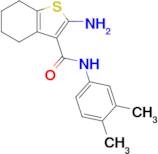 2-Amino-N-(3,4-dimethylphenyl)-4,5,6,7-tetrahydrobenzo[b]thiophene-3-carboxamide