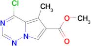 Methyl 4-chloro-5-methylpyrrolo[2,1-f][1,2,4]triazine-6-carboxylate