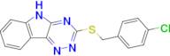 3-((4-Chlorobenzyl)thio)-5H-[1,2,4]triazino[5,6-b]indole