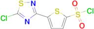 5-(5-Chloro-1,2,4-thiadiazol-3-yl)thiophene-2-sulfonyl chloride