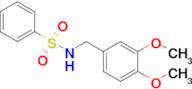 N-(3,4-dimethoxybenzyl)benzenesulfonamide