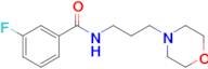 3-Fluoro-N-(3-morpholinopropyl)benzamide