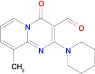 9-Methyl-4-oxo-2-(piperidin-1-yl)-4H-pyrido[1,2-a]pyrimidine-3-carbaldehyde