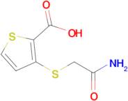 3-((2-Amino-2-oxoethyl)thio)thiophene-2-carboxylic acid