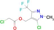 (5-Chloro-1-methyl-3-(trifluoromethyl)-1H-pyrazol-4-yl)methyl 2-chloroacetate