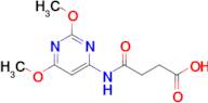 4-((2,6-Dimethoxypyrimidin-4-yl)amino)-4-oxobutanoic acid