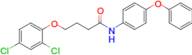 4-(2,4-Dichlorophenoxy)-N-(4-phenoxyphenyl)butanamide