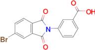 3-(5-Bromo-1,3-dioxoisoindolin-2-yl)benzoic acid