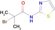 2-Bromo-2-methyl-N-(thiazol-2-yl)propanamide