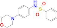 N-(4-morpholinophenyl)benzenesulfonamide