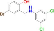 4-Bromo-2-(((3,5-dichlorophenyl)amino)methyl)phenol