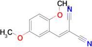 2-(2,5-Dimethoxybenzylidene)malononitrile