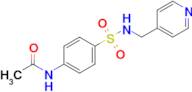 N-(4-(N-(pyridin-4-ylmethyl)sulfamoyl)phenyl)acetamide