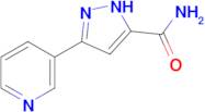 3-(pyridin-3-yl)-1H-pyrazole-5-carboxamide