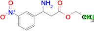 Ethyl 3-amino-3-(3-nitrophenyl)propanoate hydrochloride