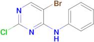 5-Bromo-2-chloro-N-phenylpyrimidin-4-amine