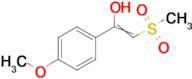 2-methanesulfonyl-1-(4-methoxyphenyl)ethen-1-ol