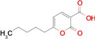 2-Oxo-6-pentyl-2H-pyran-3-carboxylic acid