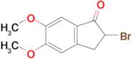 2-Bromo-5,6-dimethoxy-2,3-dihydro-1H-inden-1-one