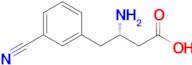 (S)-3-Amino-4-(3-cyanophenyl)butanoic acid