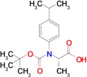 N-(tert-butoxycarbonyl)-N-(4-isopropylphenyl)-L-alanine