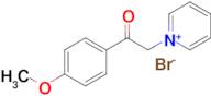 1-(2-(4-Methoxyphenyl)-2-oxoethyl)pyridin-1-ium bromide