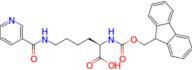 N2-(((9H-fluoren-9-yl)methoxy)carbonyl)-N6-nicotinoyl-D-lysine