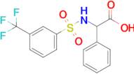 2-Phenyl-2-((3-(trifluoromethyl)phenyl)sulfonamido)acetic acid