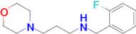 N-(2-fluorobenzyl)-3-morpholinopropan-1-amine