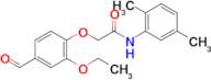 N-(2,5-dimethylphenyl)-2-(2-ethoxy-4-formylphenoxy)acetamide