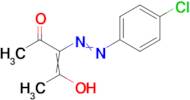 3-[2-(4-chlorophenyl)diazen-1-yl]-4-hydroxypent-3-en-2-one