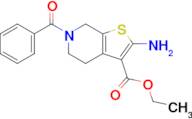 Ethyl 2-amino-6-benzoyl-4,5,6,7-tetrahydrothieno[2,3-c]pyridine-3-carboxylate