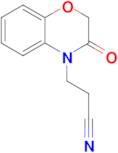 3-(3-Oxo-2,3-dihydro-4H-benzo[b][1,4]oxazin-4-yl)propanenitrile