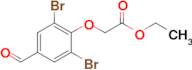 Ethyl 2-(2,6-dibromo-4-formylphenoxy)acetate