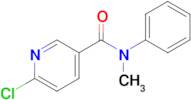 6-Chloro-N-methyl-N-phenylnicotinamide