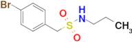 1-(4-Bromophenyl)-N-propylmethanesulfonamide