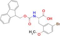 (S)-2-((((9H-fluoren-9-yl)methoxy)carbonyl)amino)-3-(5-bromo-2-methoxyphenyl)propanoic acid