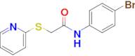 N-(4-bromophenyl)-2-(pyridin-2-ylthio)acetamide