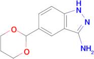 5-(1,3-Dioxan-2-yl)-1H-indazol-3-amine