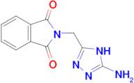 2-[(5-amino-4H-1,2,4-triazol-3-yl)methyl]-2,3-dihydro-1H-isoindole-1,3-dione