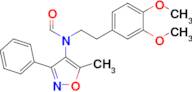 N-(3,4-dimethoxyphenethyl)-N-(5-methyl-3-phenylisoxazol-4-yl)formamide