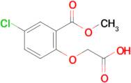 2-(4-Chloro-2-(methoxycarbonyl)phenoxy)acetic acid