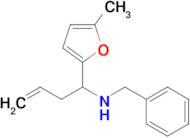 N-benzyl-1-(5-methylfuran-2-yl)but-3-en-1-amine